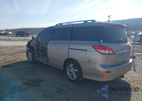 2011 Nissan Quest S from USA, damaged, VIN JN8AE2KP9B9003560